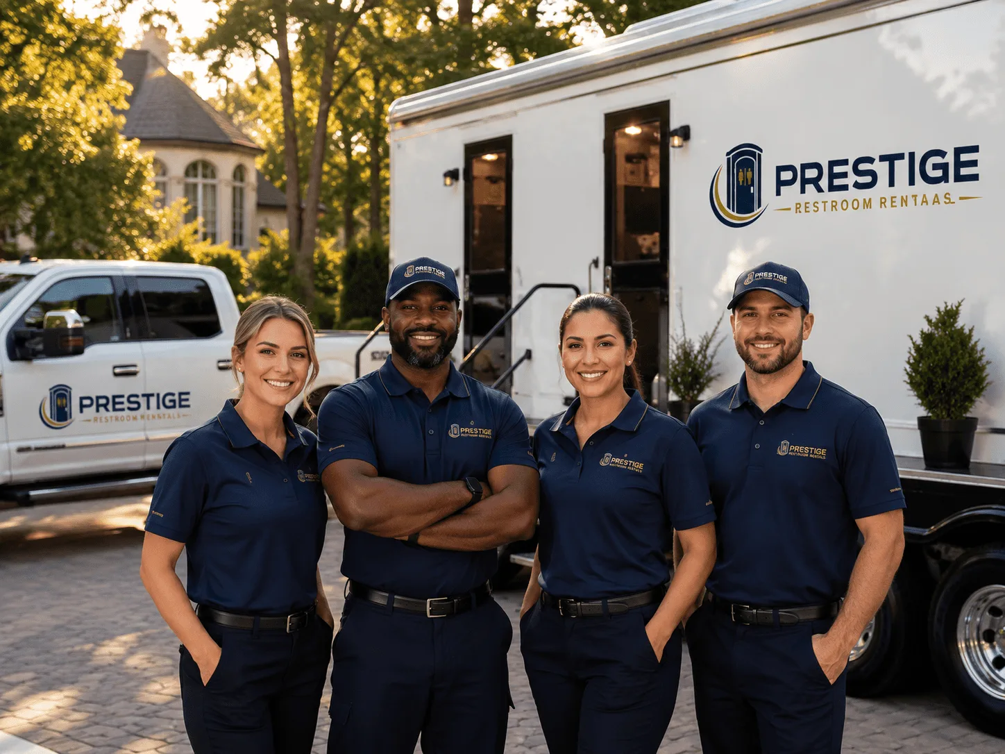Trusted Luxury Portable Restrooms company in Waucoma, IA